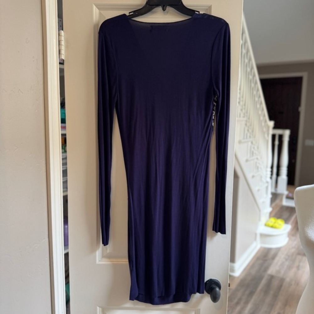 Babakul Wrap Cross Front Dress‎ - Picture 3 of 5